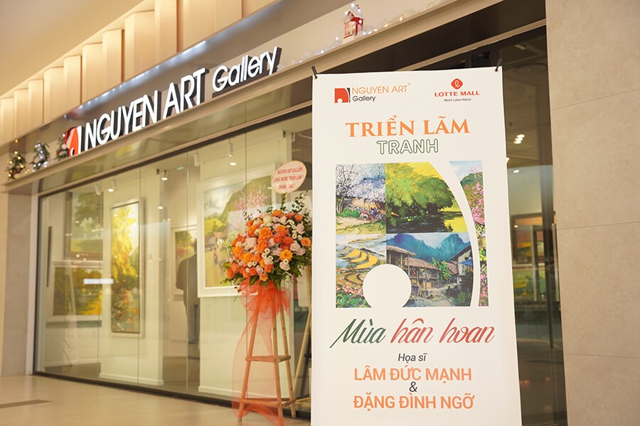 Triển Lãm Nghệ Thuật “Mùa Hân Hoan” – Hoạ Sĩ Lâm Đức Mạnh & Đặng Đình Ngỡ | Nguyen Art Gallery